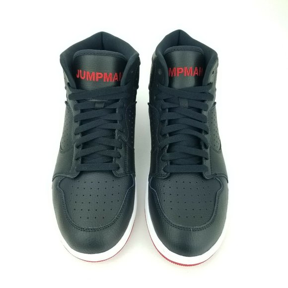 Nike Air Jordan Access Retro Trainers Mens Shoes Black Red AR3762 001 Size 10-15 - Picture 3 of 8